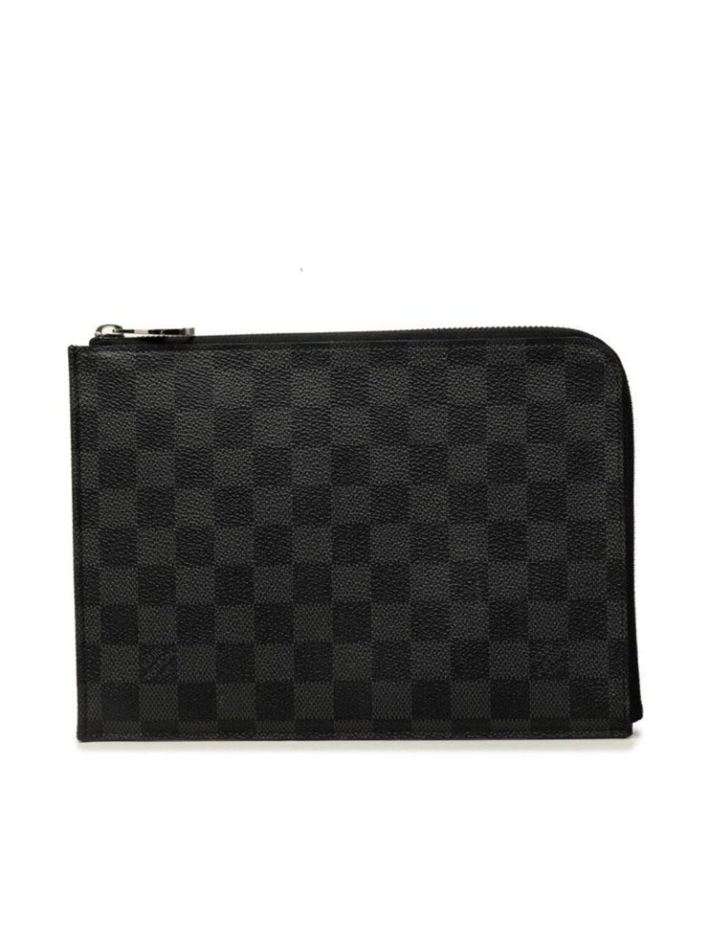 Louis Vuitton Damier Graphite Pochette Jules PM Clutch Gray